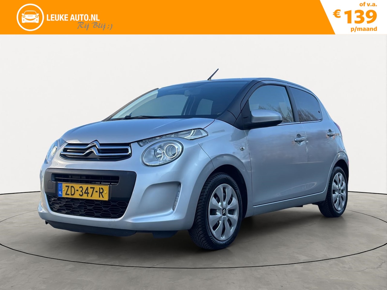 Citroën C1 - 1.0 VTi 5-Deurs Automaat Feel Airco *NL-AUTO* - AutoWereld.nl