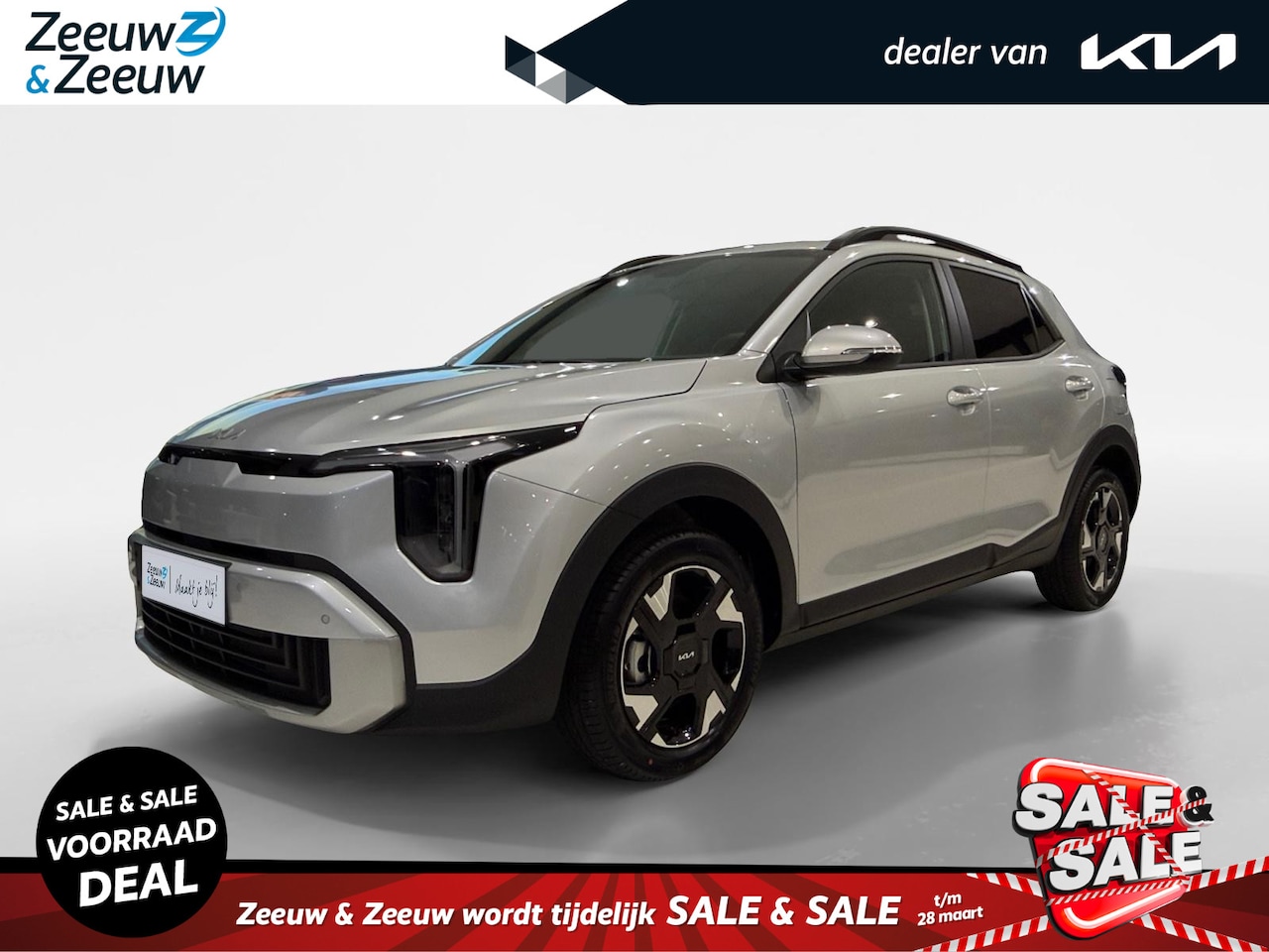 Kia Stonic - 1.0 T-GDi MHEV DynamicPlusLine | Nu Op Voorraad Bij Kia In Leiderdorp! | NU MET €1500,- in - AutoWereld.nl
