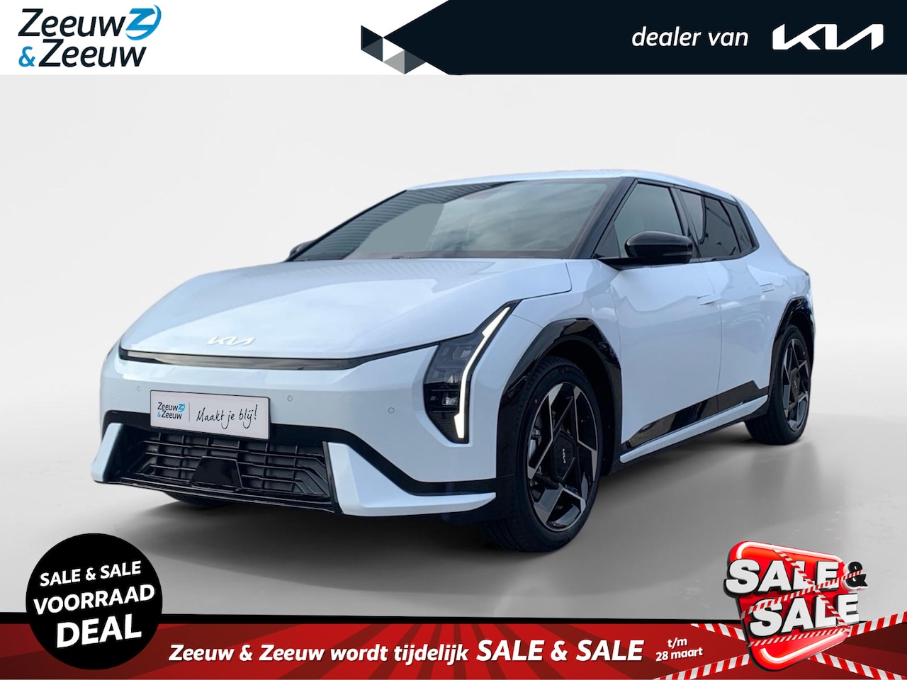 Kia EV4 - GT-PlusLine 81.4 kWh | NIEUW MODEL | 204 pk | 595 km actieradius | NU €4000,- Inruilpremie - AutoWereld.nl