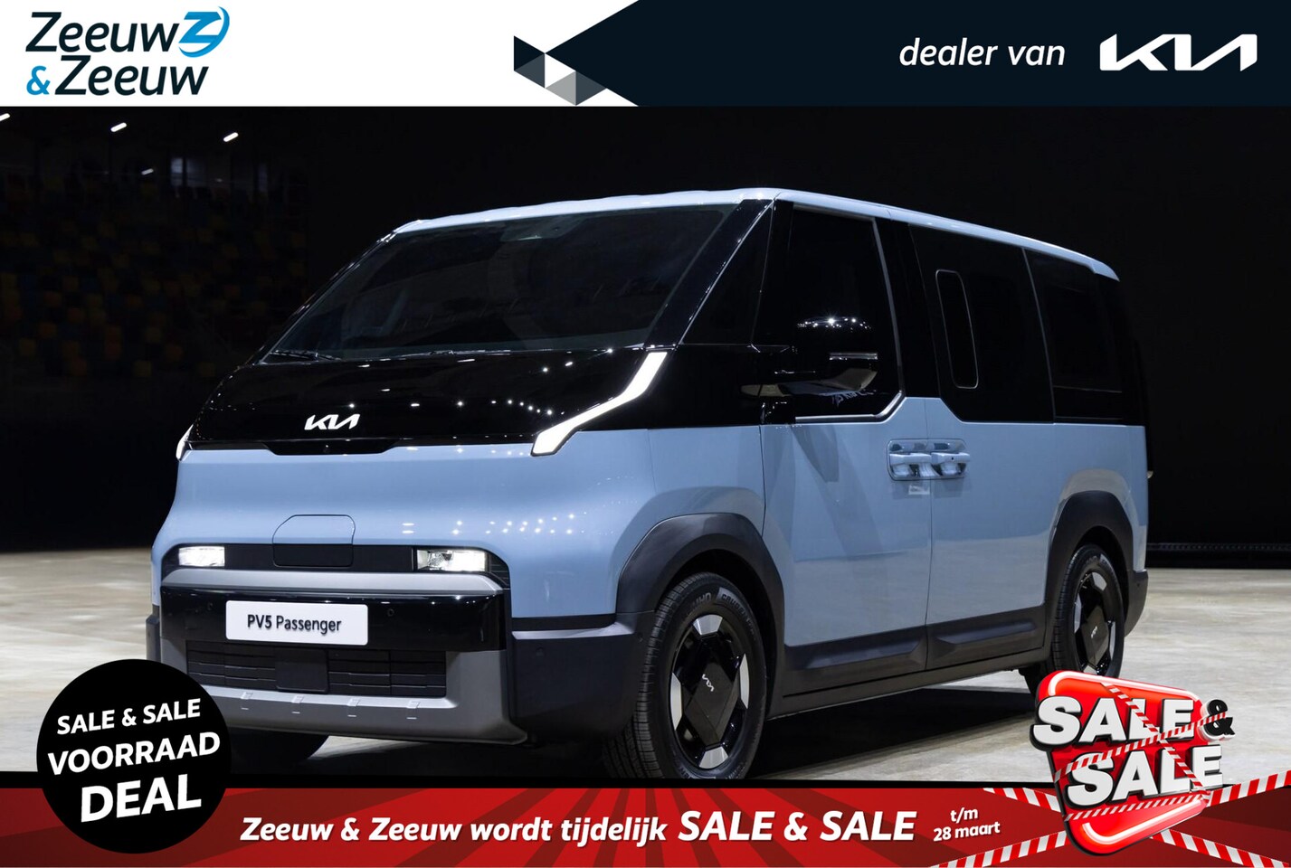 Kia PV5 Passenger - Elite Executive 71.2 kWh | Nieuw te bestellen! | 412 Km bereik | Ruimte en comfort | NU €3 - AutoWereld.nl