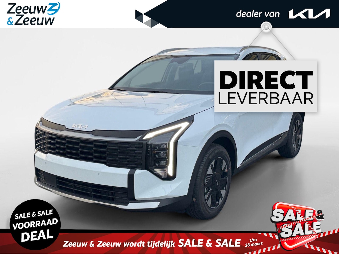 Kia Sportage - 1.6 T-GDi Hybrid ComfortLine | Airco | Navi | Camera | Voorraadauto! | NU €4000 Korting! - AutoWereld.nl