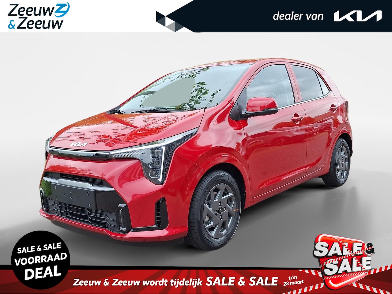 Kia Picanto - 1.0 DPI DynamicPlusLine | bel voor info | Elektrisch inklapbare buitenspiegels | 14" licht - AutoWereld.nl