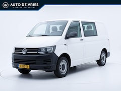Volkswagen Transporter - 2.0 TDI L2H1 Dubbel Cabine | 6-Persoons | Airco | Navigatie | Trekhaak