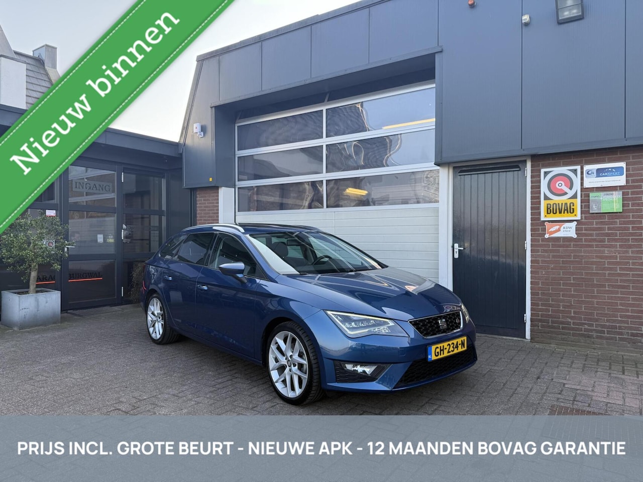 SEAT Leon ST - 1.4 TSI ACT FR Dynamic PANO/ECC *ALL-IN PRIJS* - AutoWereld.nl
