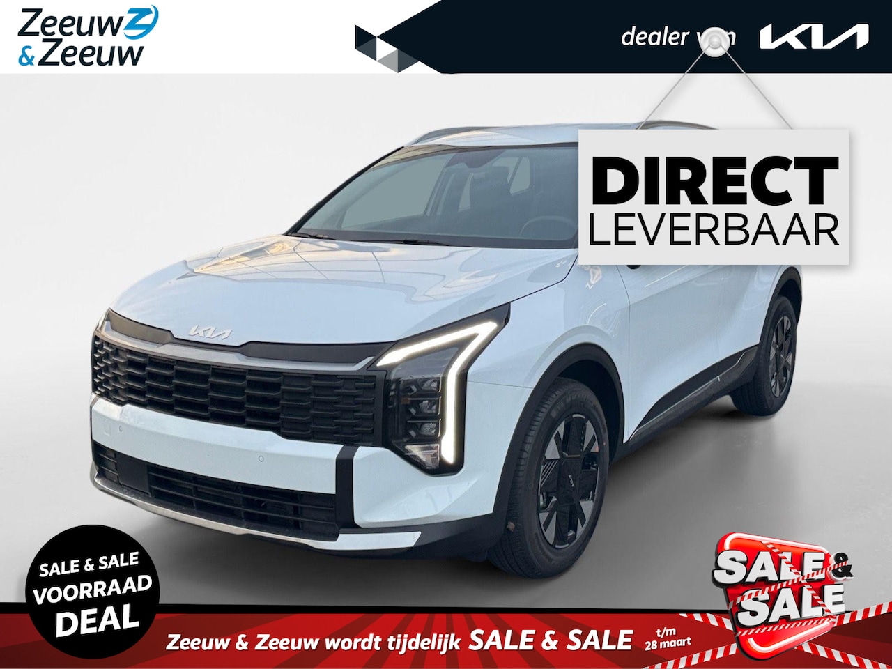 Kia Sportage - 1.6 T-GDi Hybrid ComfortLine | Airco | Navi | Camera | Voorraadauto! | NU €4000 Korting! - AutoWereld.nl