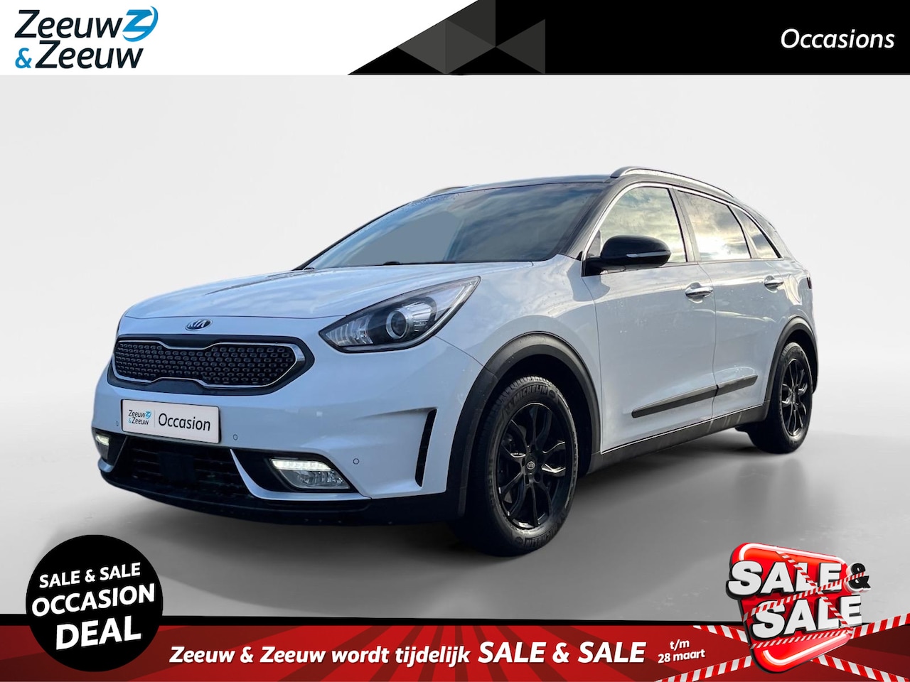 Kia Niro - 1.6 GDi Hybrid DynamicPlusLine | Two-tone | Trekhaak | Keyless entry - AutoWereld.nl