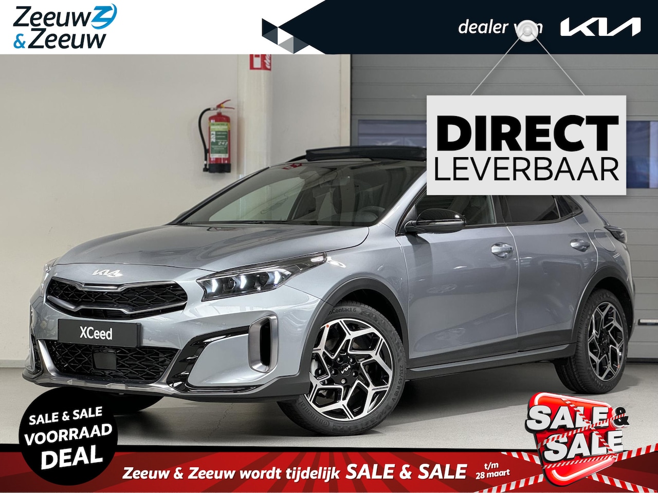Kia XCeed - 1.5 T-GDi GT-Line Automaat | Direct leverbaar! | Schuifkanteldak | Stuurverwarming | NU €5 - AutoWereld.nl