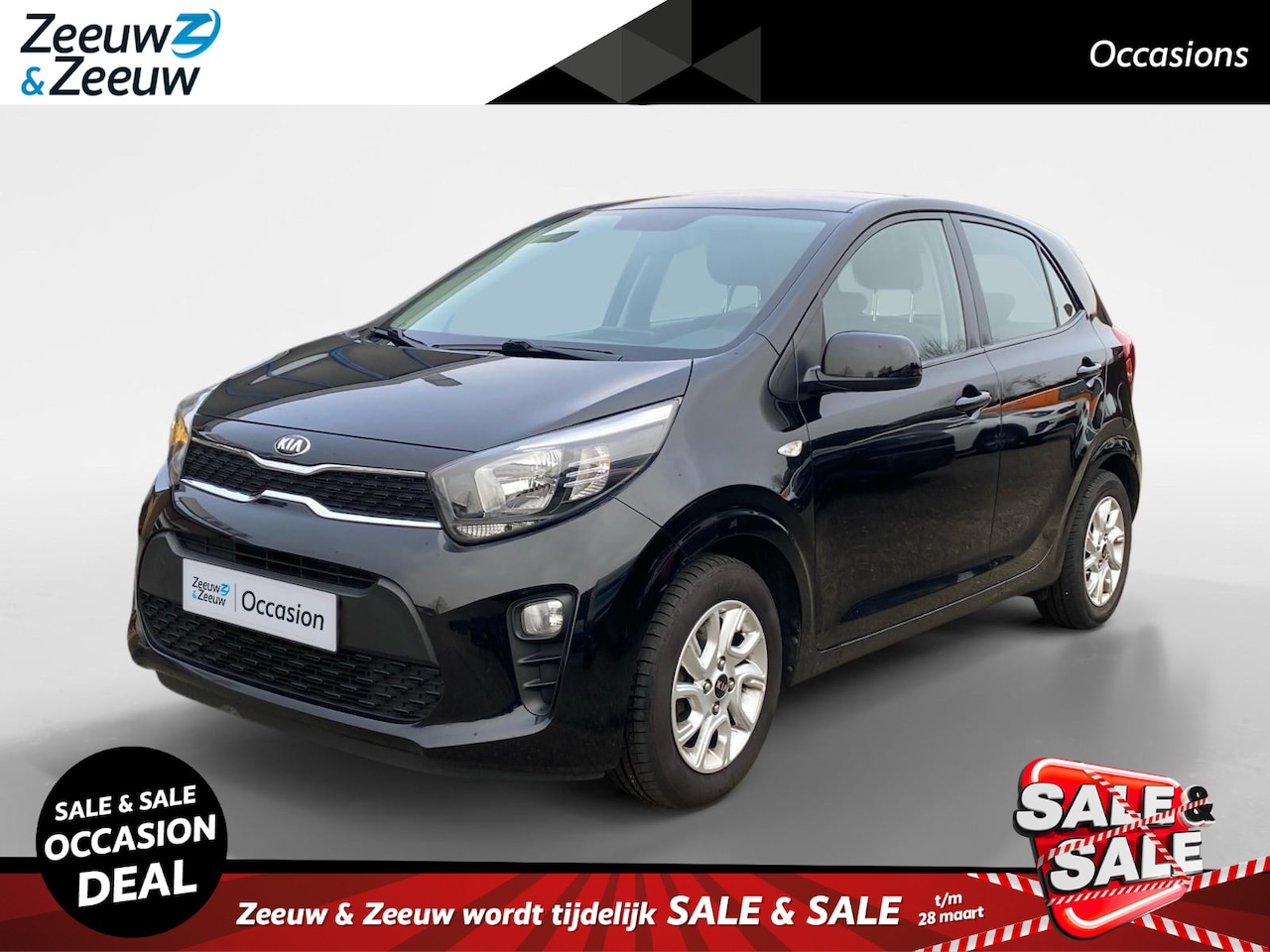 Kia Picanto - 1.0 CVVT ComfortPlusLine Navigator Airco | Navigatie | Achteruitrijcamera | LM-velgen | Ap - AutoWereld.nl