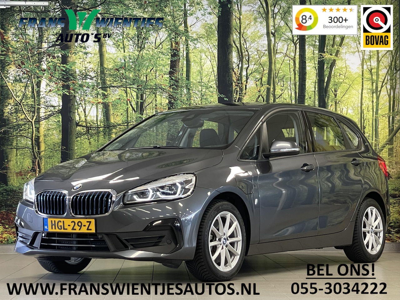 BMW 2-serie Active Tourer - 225xe iPerformance High Executive | Rijmodus Regeling | Stuurwielverwarming | Stoelverwarm - AutoWereld.nl