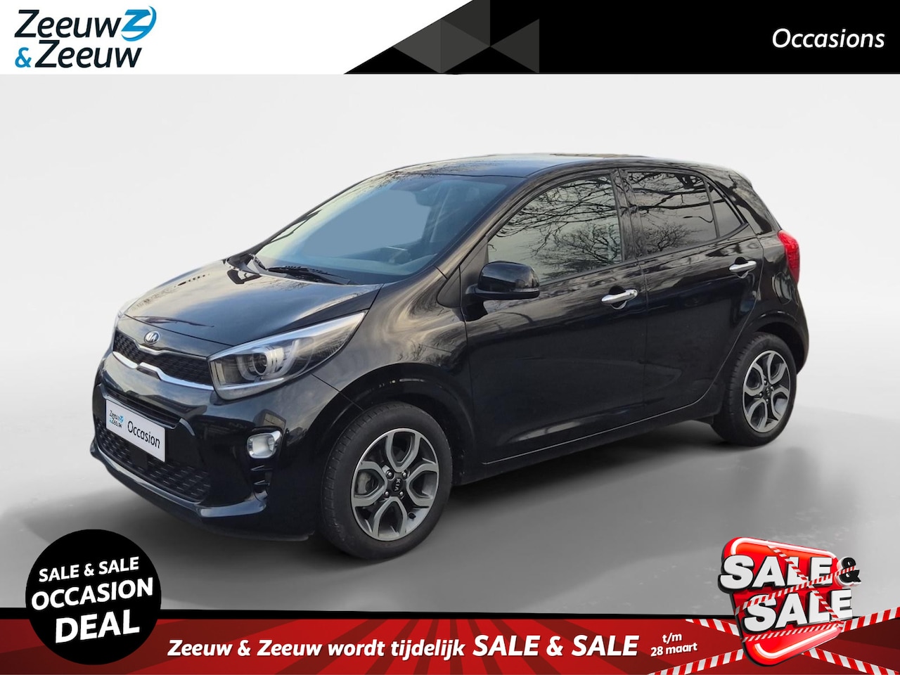 Kia Picanto - 1.0 DPi DynamicPlusLine | Cruise Control | Climate Control | Navigatie | Camera | Privacy - AutoWereld.nl