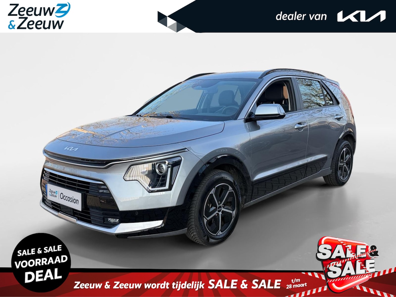Kia Niro - 1.6 GDi Hybrid DynamicLine Navigatie | Climate Control | Cruise Control | mooie auto - AutoWereld.nl