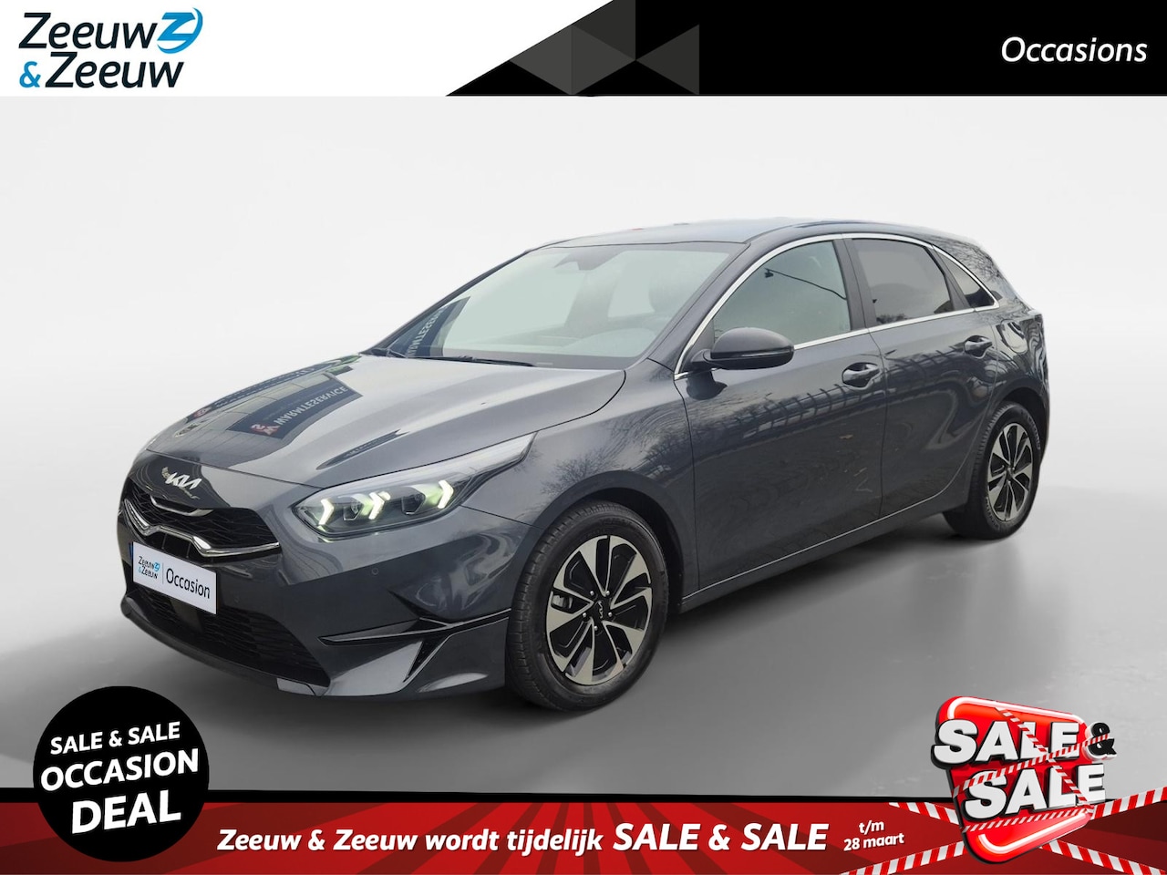 Kia Cee'd - Ceed 1.0 T-GDi MHEV Design Edition | Airco | Navi | Camera | LM Velgen | AUTOMAAT | Stoelv - AutoWereld.nl