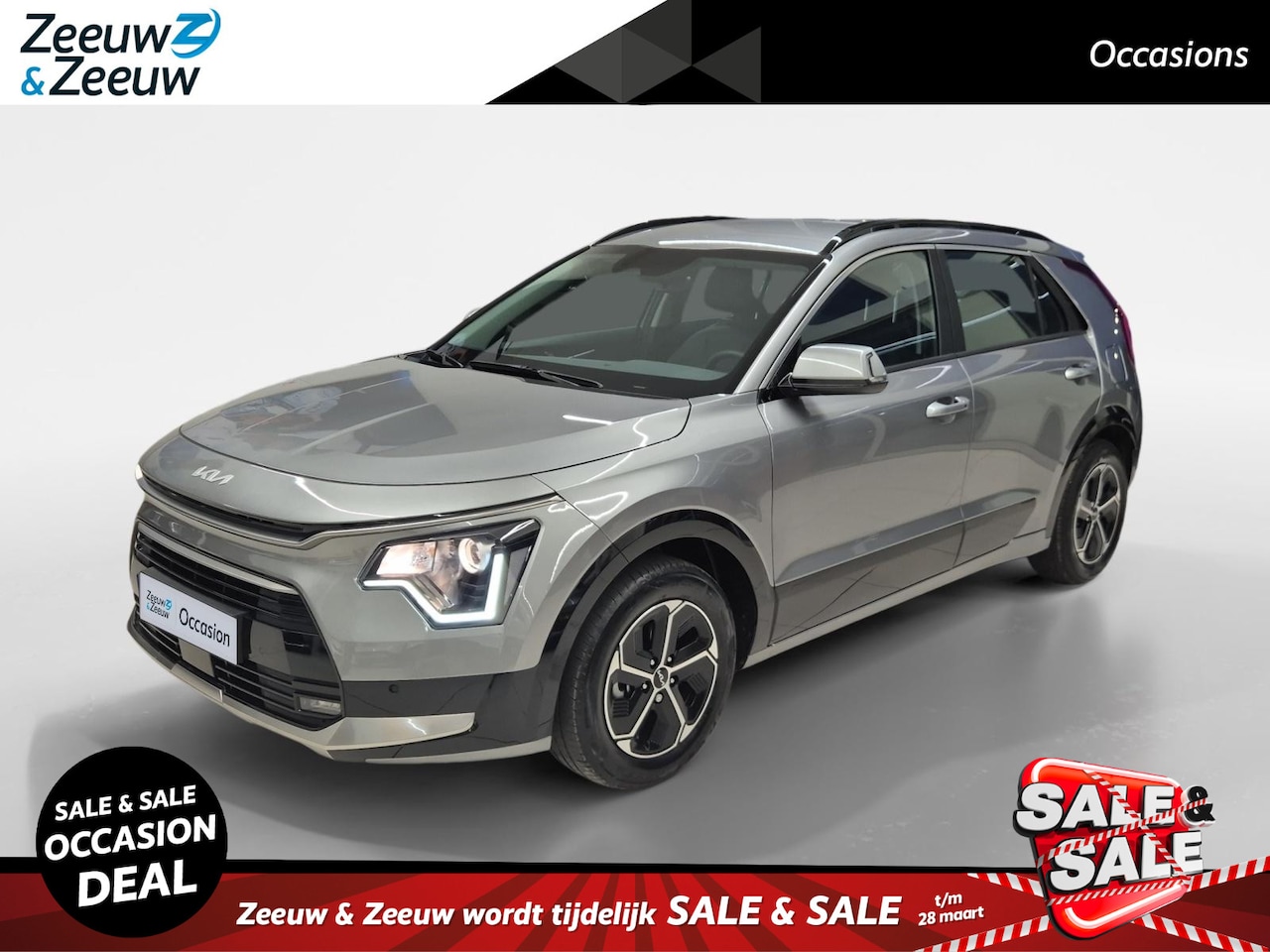 Kia Niro - 1.6 GDi Hybrid DynamicLine | Cruise Control | Climate Control | Navigatie | Camera | Apple - AutoWereld.nl