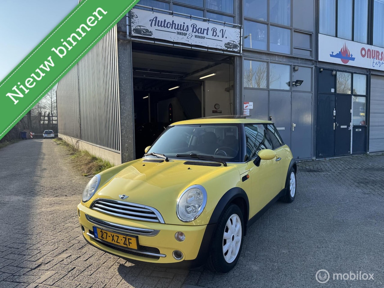 MINI One - Mini 1.6 Pepper Panodak! Airco! Nieuwe APK! NAP Rapport! - AutoWereld.nl