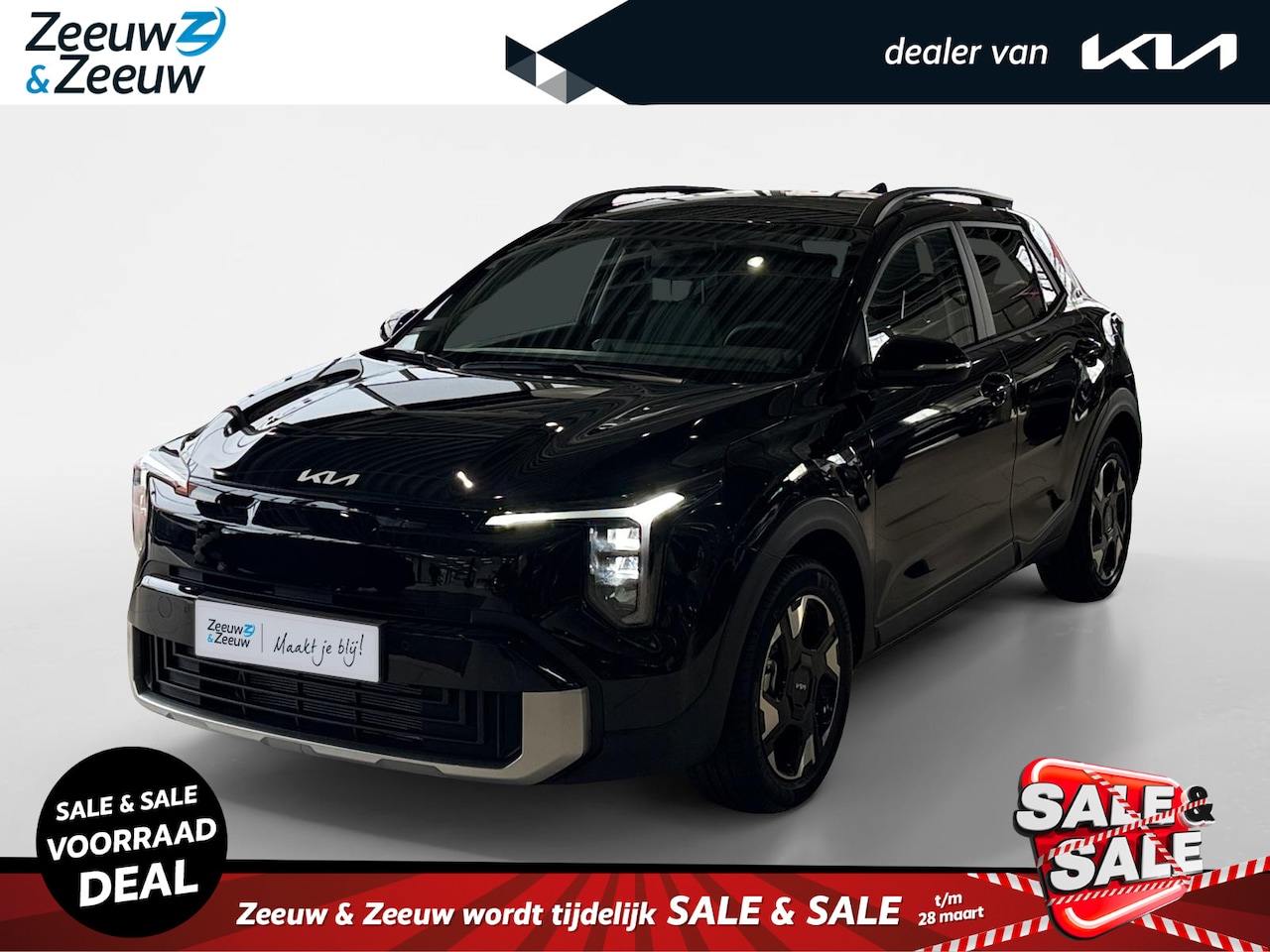 Kia Stonic - 1.0 T-GDi MHEV DynamicPlusLine | NU MET €1500,- inruilpremie! | Parkeersensoren voor- en a - AutoWereld.nl