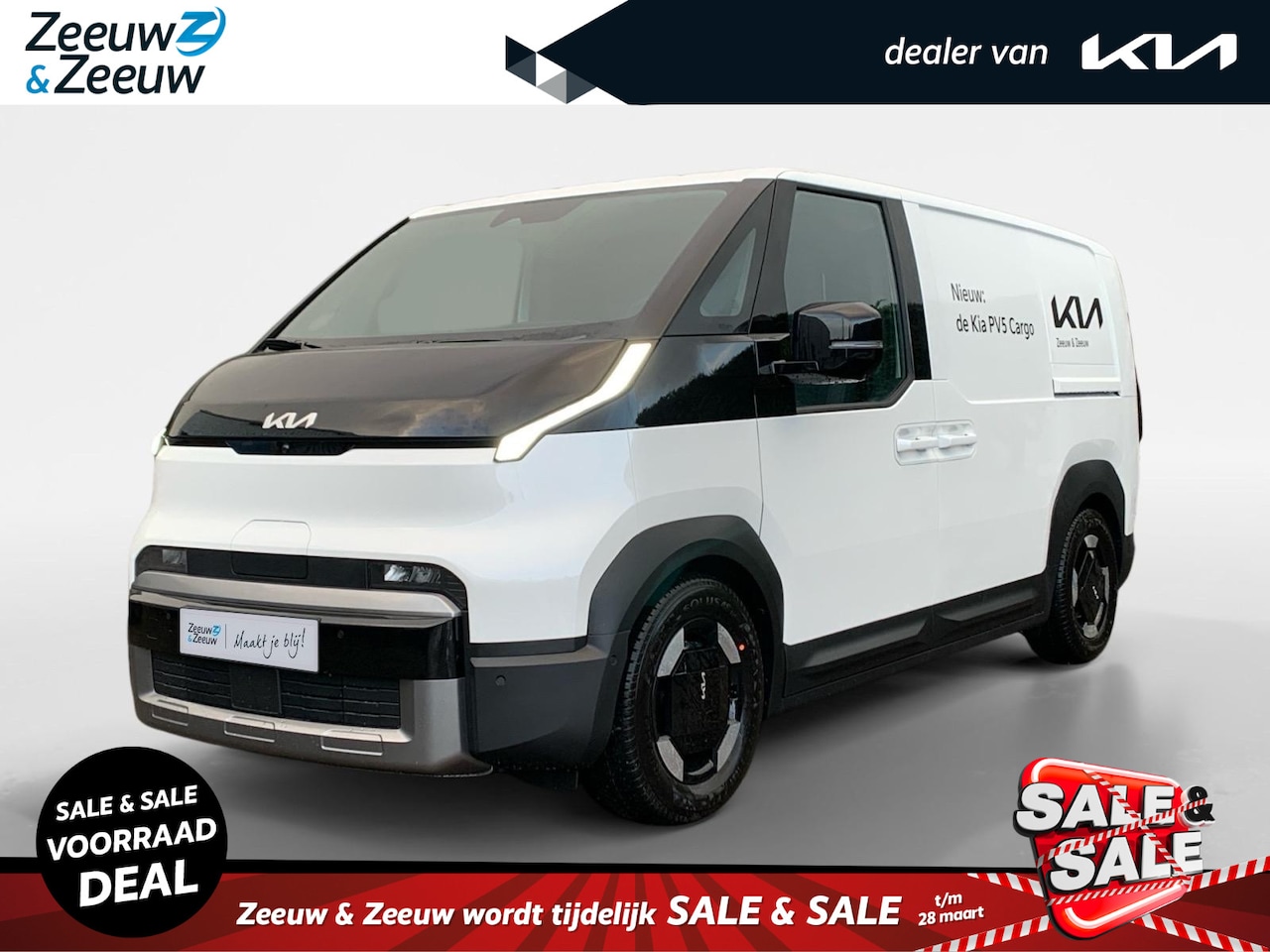 Kia PV5 - Cargo Elite Executive 71.2 kWh | Nieuw te bestellen! | 416 Km bereik |  Laadcapaciteit 4.4 - AutoWereld.nl