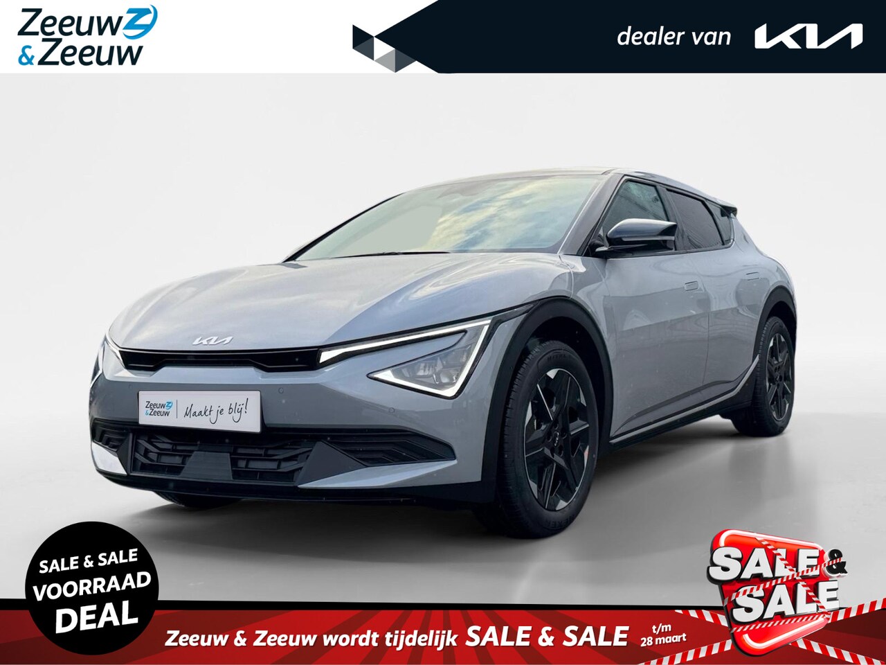 Kia EV6 - Light Edition 63 kWh | Enkele kleuren op voorraad bel voor info | NU MET €4.000,- inruilpr - AutoWereld.nl