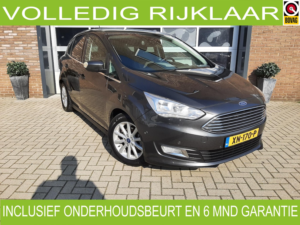 Ford C-Max - 1.0 Titanium Trekhaak| Apple Carplay/Android Auto - AutoWereld.nl