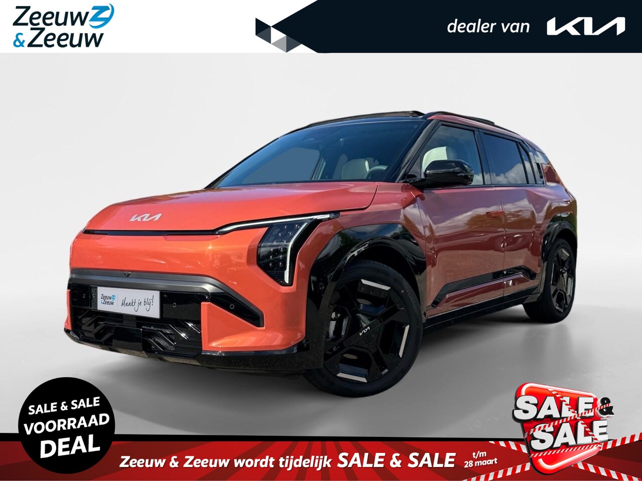 Kia EV3 - GT-Line 81.4 kWh | GT-bekleding | 204 PK | NU MET €4000,- inruilpremie + €700,- korting op - AutoWereld.nl