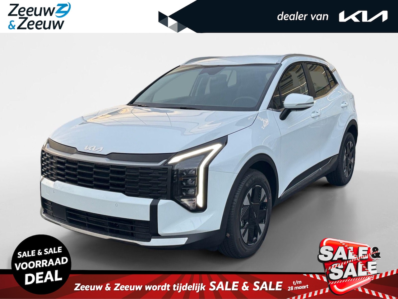 Kia Sportage - 1.6 T-GDi Hybrid ComfortLine | Airco | Navi | Camera | Voorraadauto! | NU €4000 Korting! - AutoWereld.nl