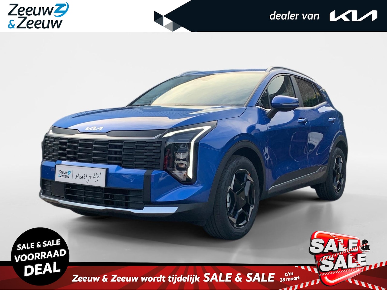 Kia Sportage - 1.6 T-GDi AT6 Hybrid Dynamicline | NIEUWE SPORTAGE | 239 PK | 1510Kg trekgewicht | NU €400 - AutoWereld.nl