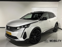 Peugeot 3008 - 1.6 HYbrid4 300PK GT|Black Pack|Panodak|Leer|4x4|360|Carplay|Navi|FOCAL|PDC|ACC|Side assis