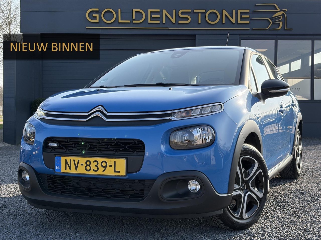 Citroën C3 - 1.2 PureTech Feel Navi,Clima,Cruise,Rijstrooksensor,Carplay,Pdc,Lm velgen,N.A.P,Apk tot 06 - AutoWereld.nl