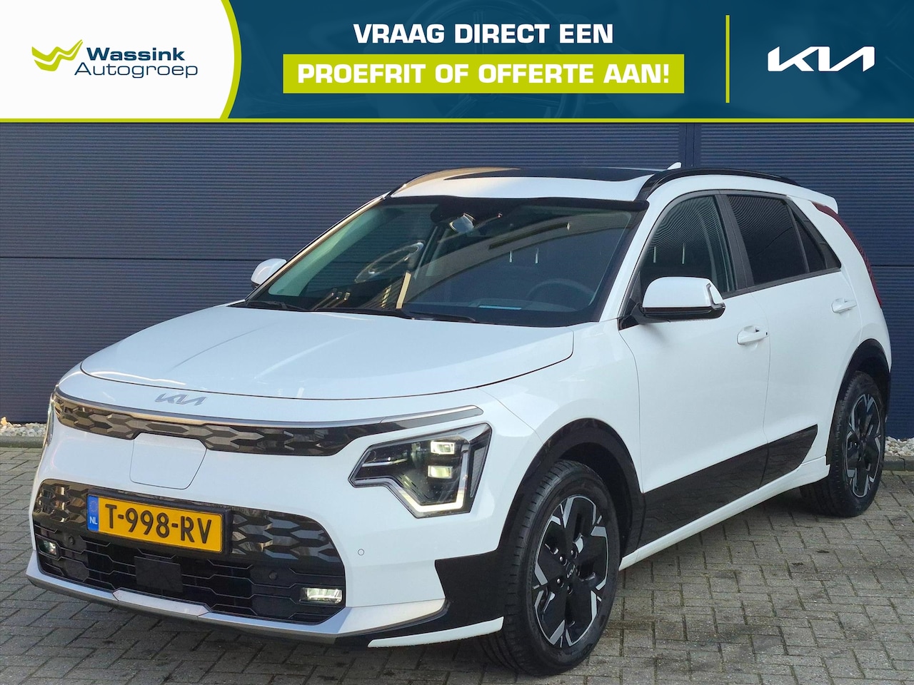 Kia Niro - New 64,8 kWh 204pk Aut DynamicPlusLine | Schuif-Kanteldak | Stoelverwarming | Adaptieve Cr - AutoWereld.nl