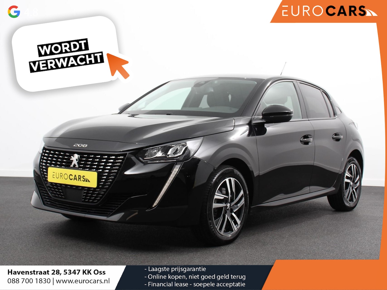 Peugeot 208 - 1.2 PureTech 100pk Allure Pack Apple Carplay / Android Auto | Camera | Keyless | Adeptive - AutoWereld.nl