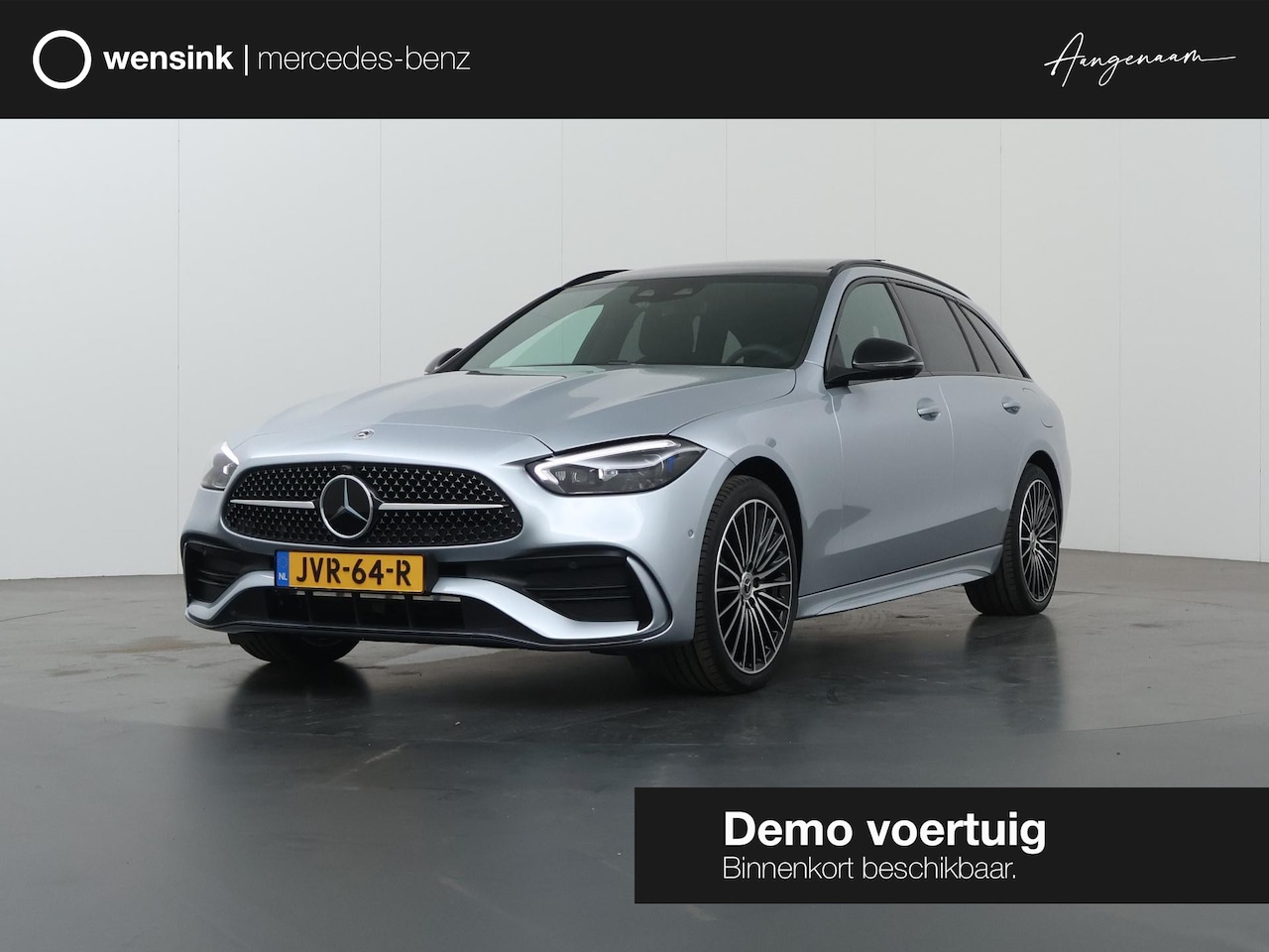 Mercedes-Benz C-klasse Estate - 300e Business Solution AMG | Panoramaschuifdak | Burmester | Rijassistentiepakket | DIGITA - AutoWereld.nl