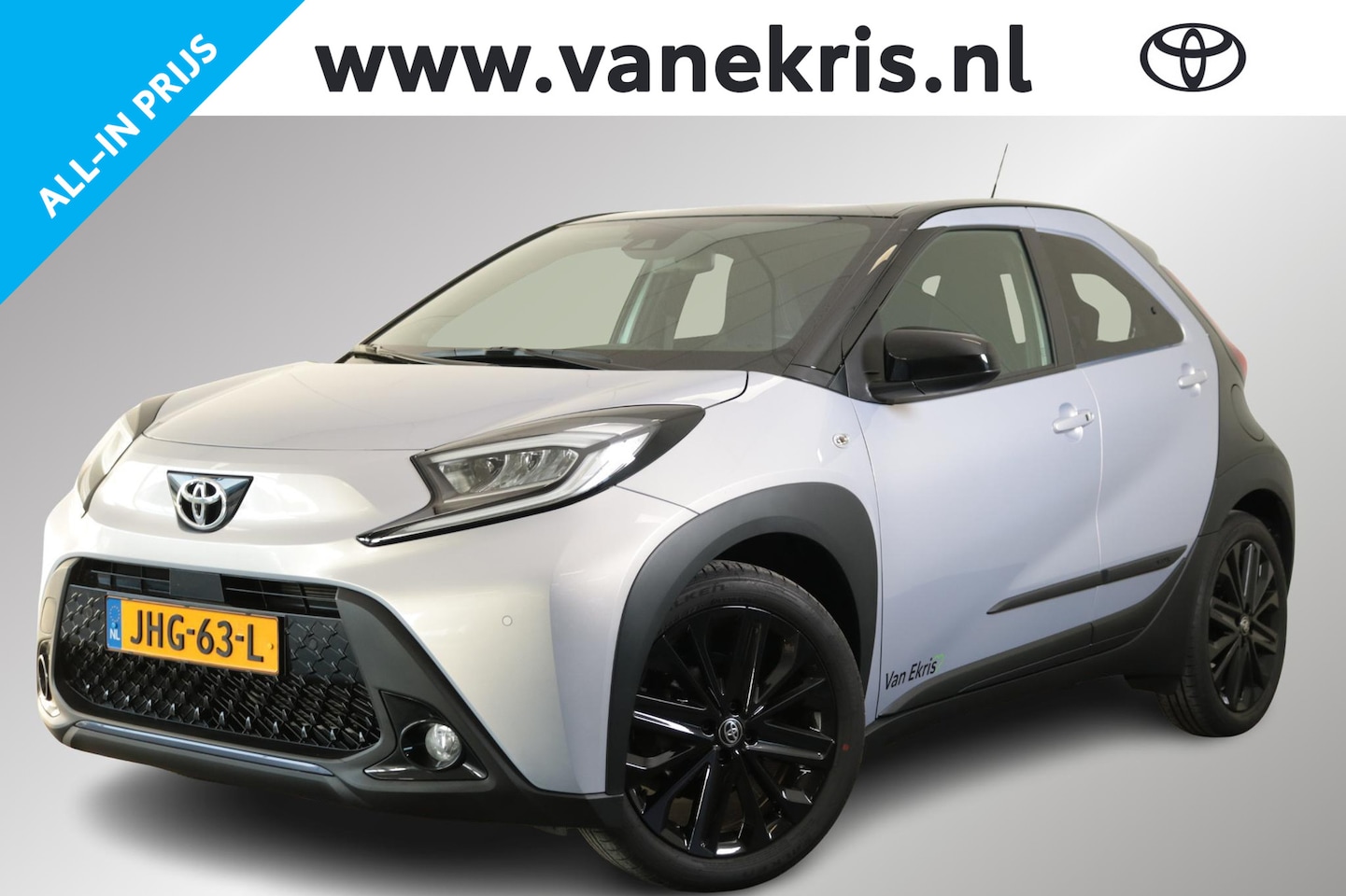 Toyota Aygo X - 1.0 VVT-i JBL, Parkeersensoren, Stoelverwarming, Half leder, Keyless entry, 18 inch velgen - AutoWereld.nl
