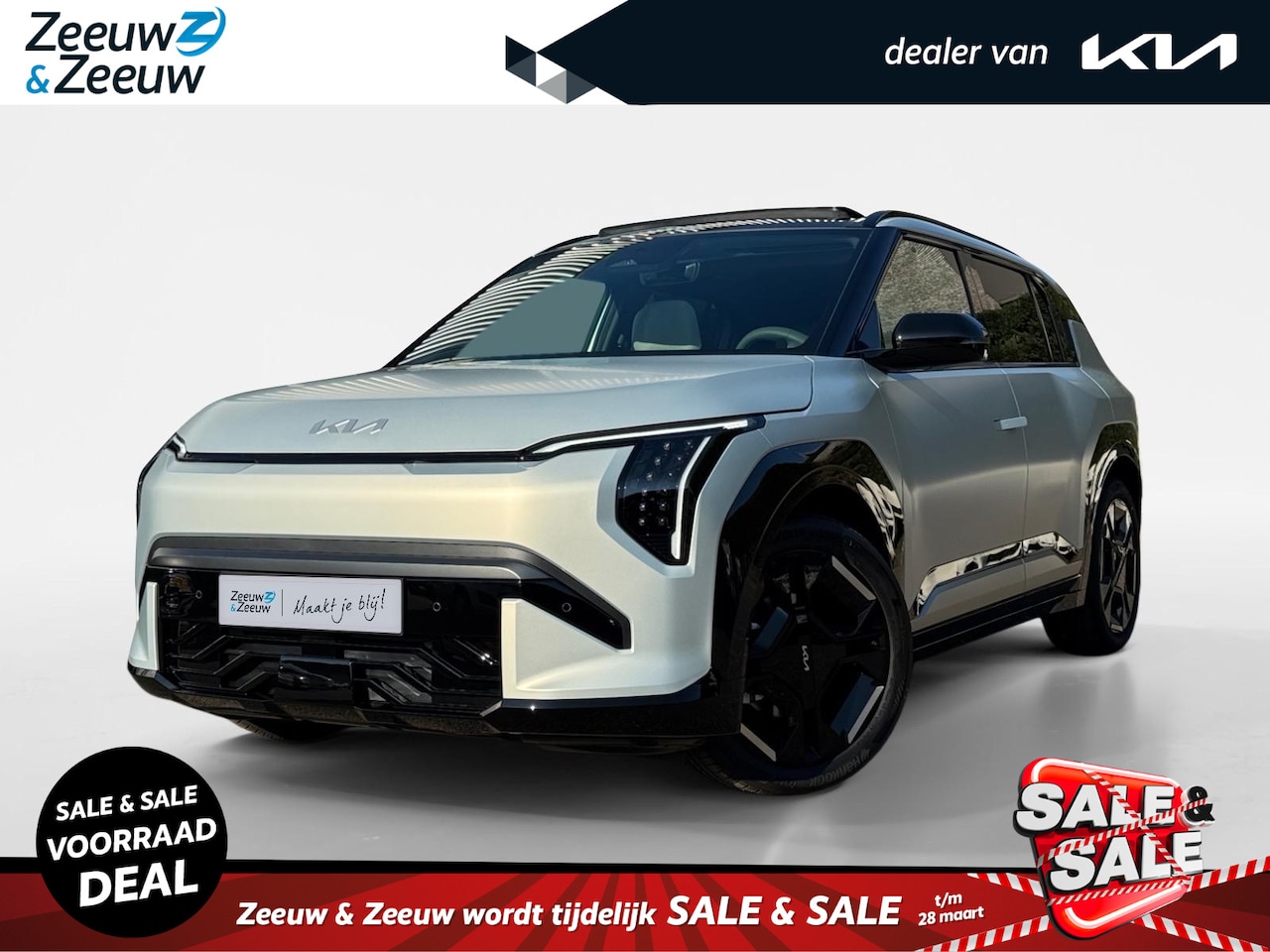 Kia EV3 - GT-PlusLine 81.4 kWh | HEAD UP DISPLAY | GT-bekleding | 204 PK | NU MET €4000,- inruilprem - AutoWereld.nl