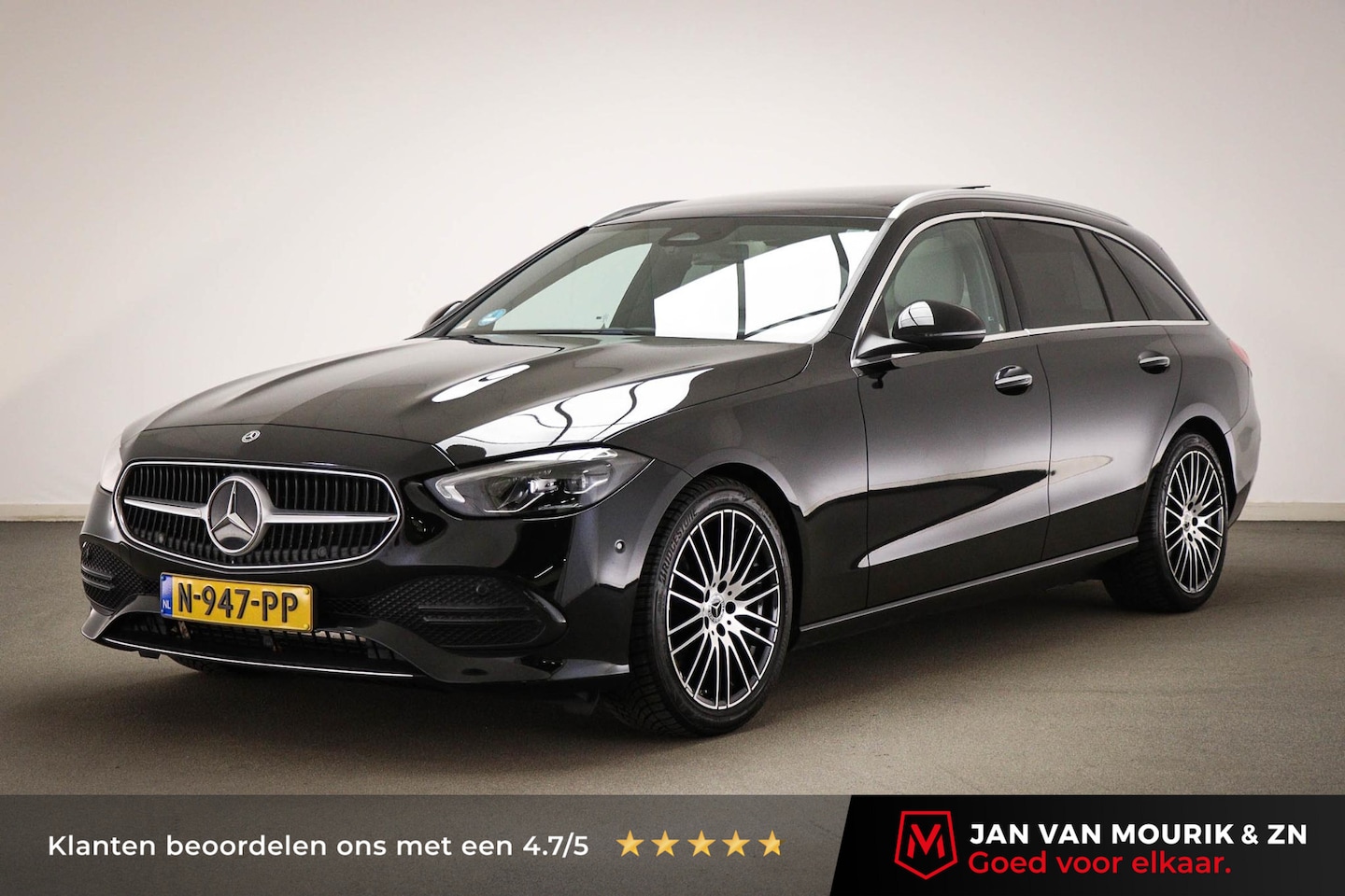 Mercedes-Benz C-klasse Estate - 200 Launch Edition Luxury Line | PANORAMADAK | HOUTAFWERKING | DAB | CAMERA | 18" - AutoWereld.nl