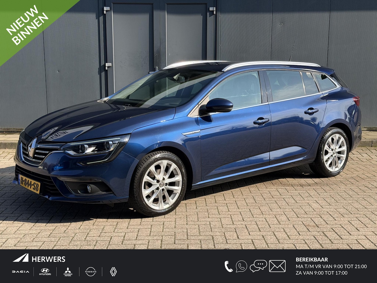 Renault Mégane Estate - 1.3 TCe Limited / Trekhaak (1700 KG Trekgewicht) / Cruise Control / Navigatie / Stoelverwa - AutoWereld.nl