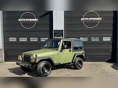 Jeep Wrangler - 2.4i Softtop | Hardtop Speciaal Groen