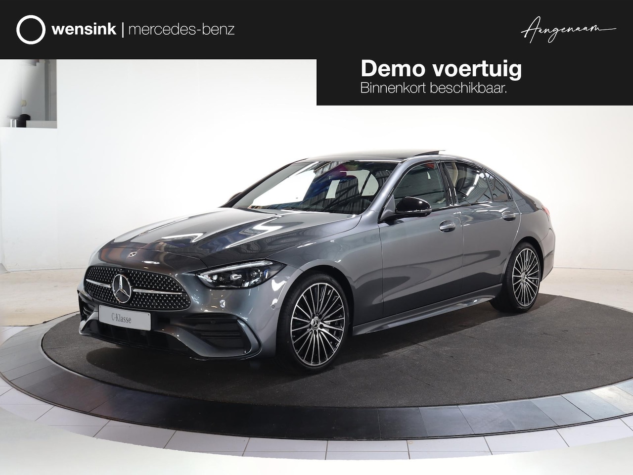 Mercedes-Benz C-klasse - 180 Business Solution AMG | Night | Panoramadak | Trekhaak | Memory stoelen | Sfeerverlich - AutoWereld.nl
