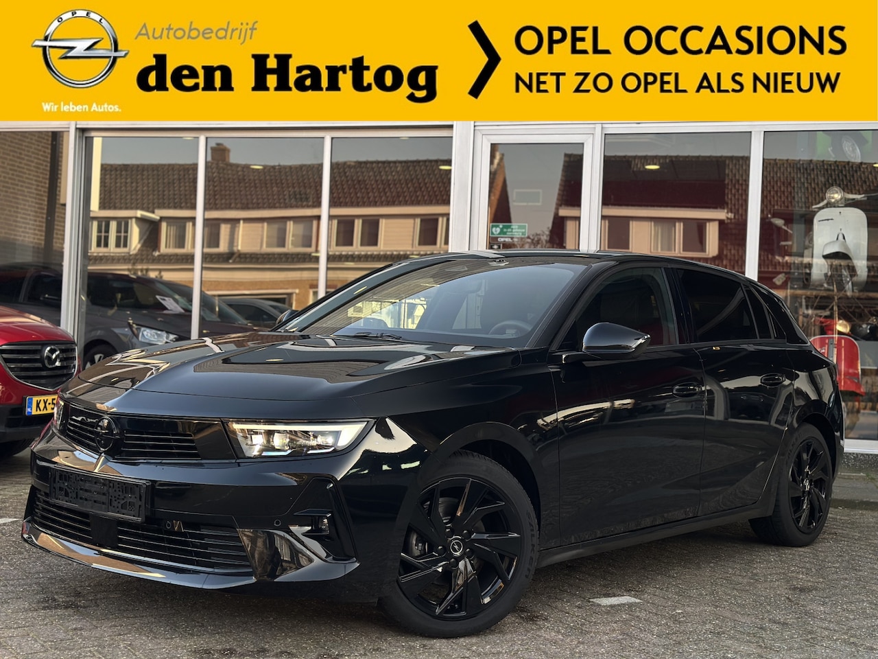 Opel Astra - 1.2 Turbo GS Automaat Black line/Stoel+Stuurverwarming/Camera. - AutoWereld.nl