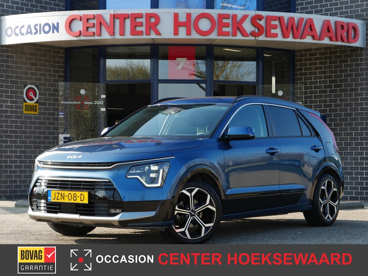 Kia Niro - 1.6 GDi Hybrid 141pk DCT6 Launch Edition | 18"inch | Dodehoek | Mineral Blue | - AutoWereld.nl