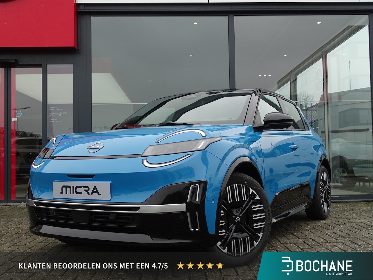 Nissan Micra - ADVANCE 52 kWh Launch Edition APPLE CARPLAY & ANDROID AUTO / METALLIC LAK - AutoWereld.nl