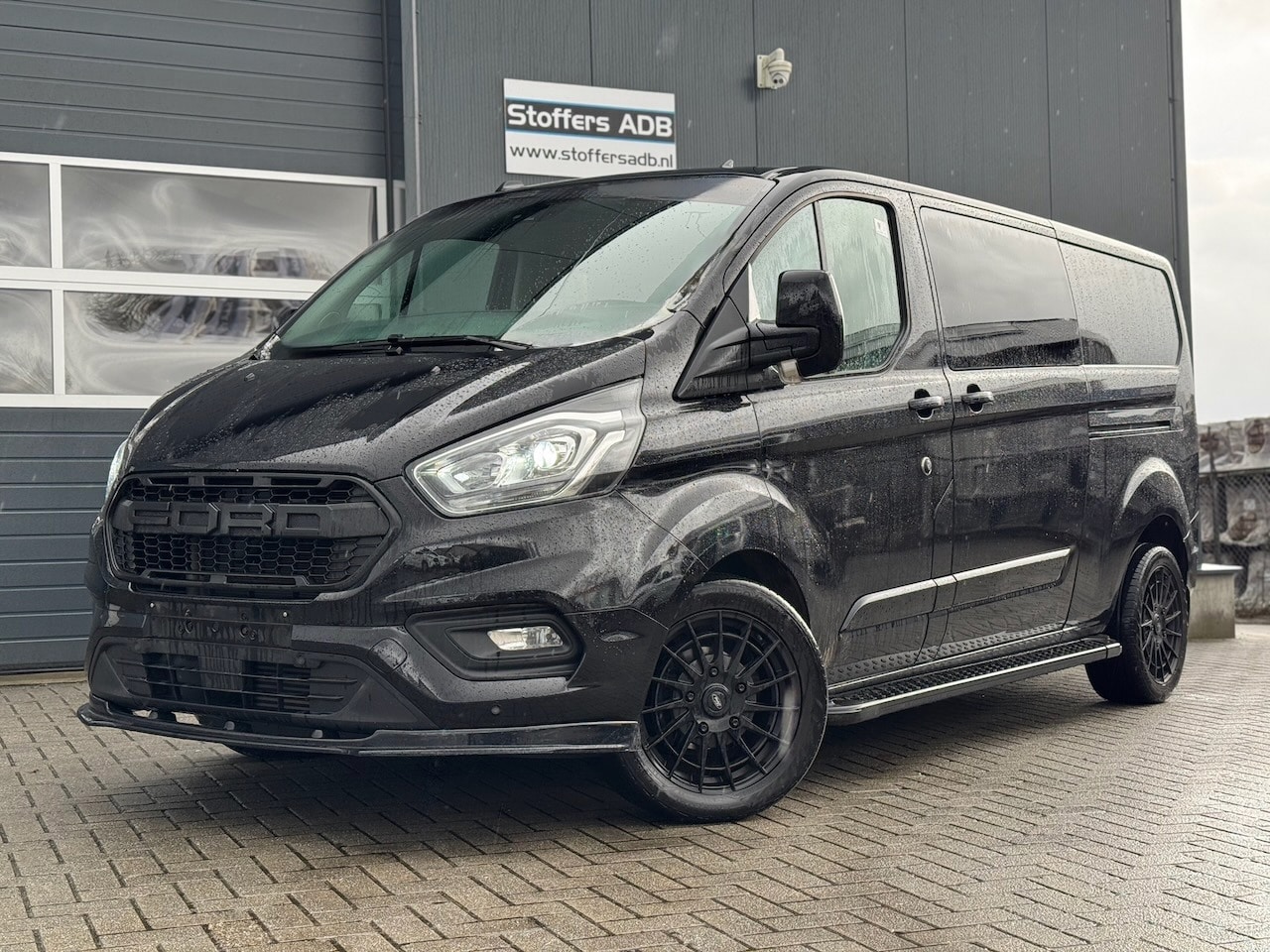 Ford Transit Custom - 2.0 TDCI 170pk L2H1 Limited DC 5P | Raptor | 18 inch | L+R Schuif | Camera | Trekhaak | Au - AutoWereld.nl