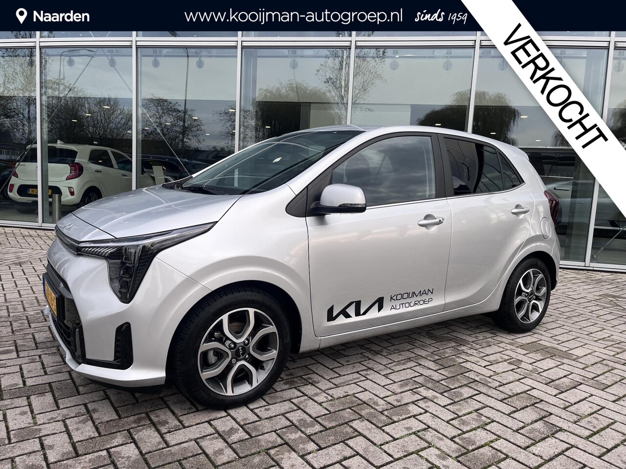 Kia Picanto - 1.0 DPI ExecutiveLine Draadloze oplader telefoon | Stoel en Stuurverwarming | Led verlicht - AutoWereld.nl