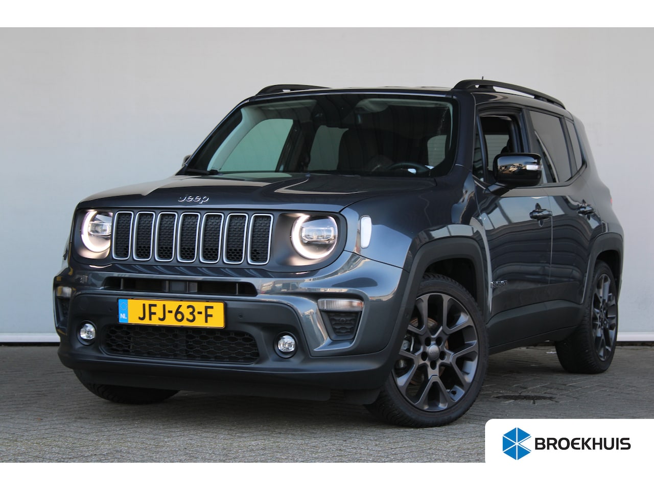 Jeep Renegade - 1.5T 130PK e-HYBRID S AUTOMAAT / NAVI / LEDER / CLIMA / FULL-LED / 19" LMV / CAMERA / KEYL - AutoWereld.nl