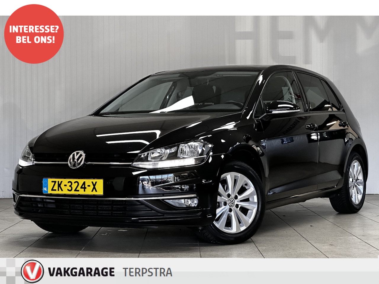 Volkswagen Golf - 1.0 TSI Comfortline Business/ Stoelverw+Massage!/ Apple+Android/ DAB+/ 16''LMV/ Clima/ Nav - AutoWereld.nl