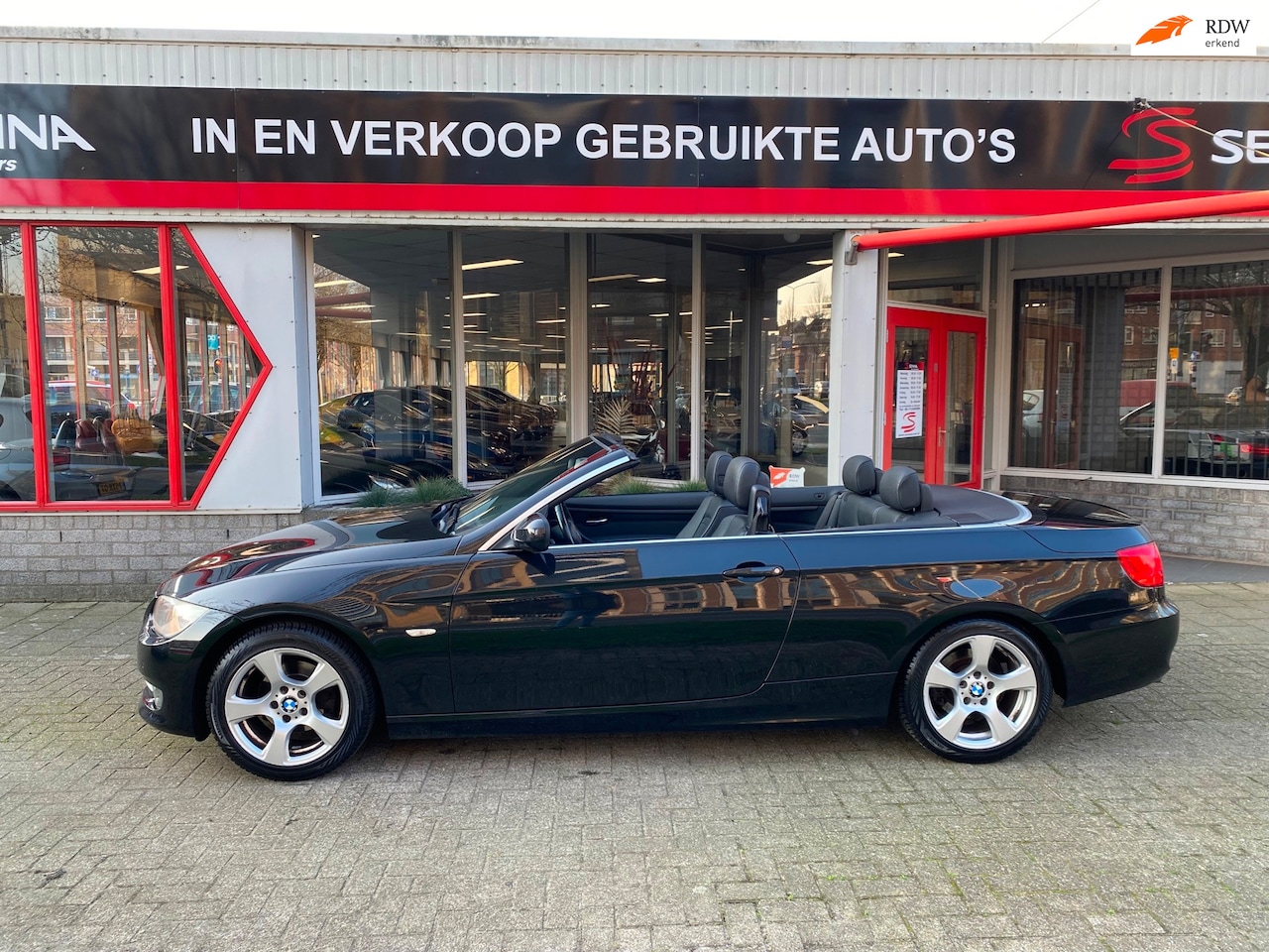 BMW 3-serie Cabrio - 320i - Automaat - Xenon - Leer - Navi - AutoWereld.nl