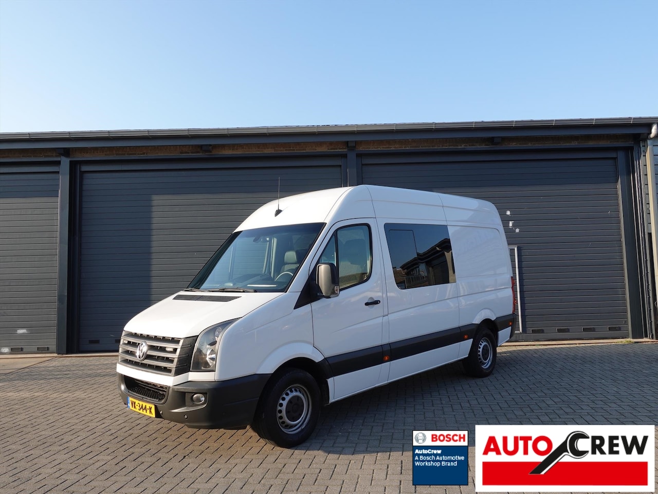 Volkswagen Crafter - 2.0 TDI 100KW L2 H2 IDEAAL CAMPER OMBOUW 220 VOLT INSTALATIE STANDKACHEL ZIJRAMEN AIRCO PD - AutoWereld.nl