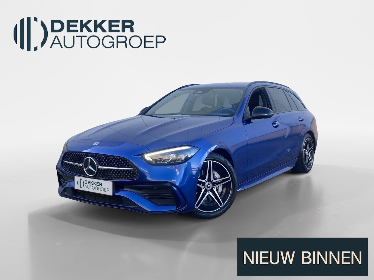 Mercedes-Benz C-klasse Estate - 180 AMG Line 170 pk automaat memoryfunctie - Laser LED koplampen - - AutoWereld.nl