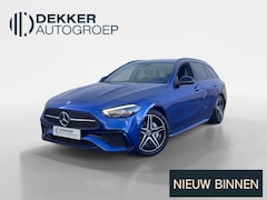 Mercedes-Benz C-klasse Estate - 180 AMG Line 170 pk automaat memoryfunctie - Laser LED koplampen