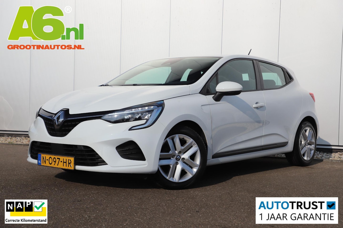 Renault Clio - 1.0 TCe Zen Navigatie Carplay Android Airco Cruise Control LED Rijstrooksensor Parkeersens - AutoWereld.nl