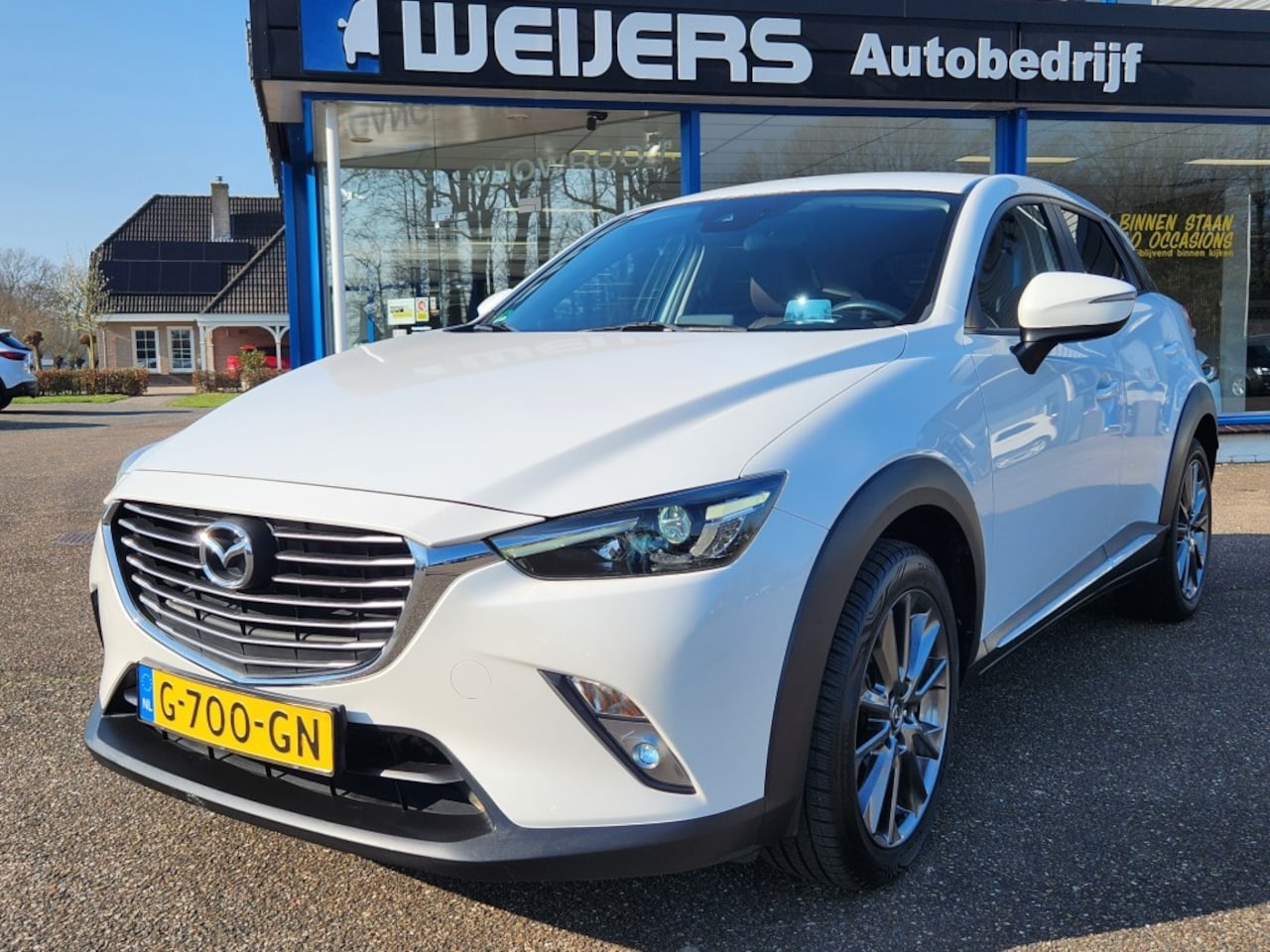 Mazda CX-3 - 2.0 SAG 120 GT-LUXURY AUTOMAAT Trekhaak, leer/alcantara, navi, DAB, clima, cruise - AutoWereld.nl