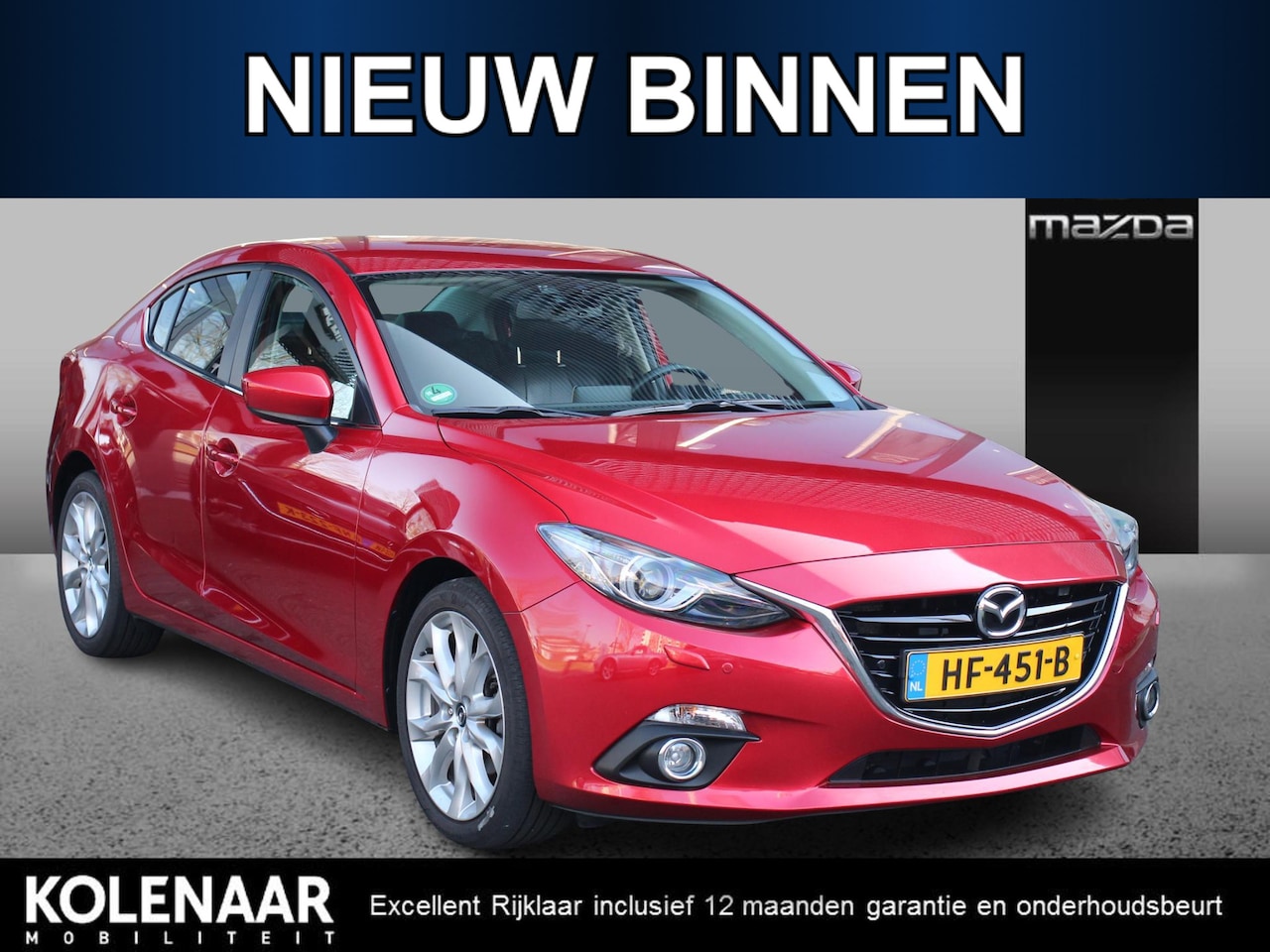 Mazda 3 - Sedan GT-M 2.0 Sky-G 120pk /1e eigenaar/Dealeronderhouden/Navi/HUD/Keyless/Leder/PDC V+A - AutoWereld.nl